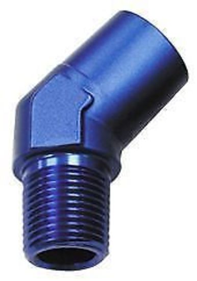 Aeroflow Performance Products AF915-06 45 Deg Female - Male Elbow 3/8 NPT