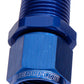 Aeroflow Performance Products AF916-04-04 1/4" NPT to -4AN Female Nut Blue Straight Swivel Nut