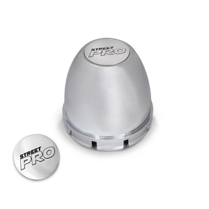 Street Pro Wheels STP002-CL70 Center Cap Chrome Street Pro & Centerline Push In w/ 2 Centerline Decals