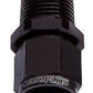 Aeroflow AF916-10-08BLK 1/2" NPT to -10AN Female Nut Black Straight Swivel Nut