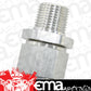 Aeroflow AF916-12-12S 3/4" NPT to -12AN Female Nut Silver Straight Swivel Nut