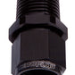 Aeroflow AF916-16-12BLK 3/4" NPT to -16AN Female Nut Black Straight Swivel Nut