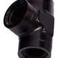 Aeroflow AF917-08BLK Female Pipe Tee 1/2" NPT Black Female 1/2" NPT