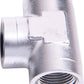 AEROFLOW NPT FEMALE PIPE TEE 3/4" SILVER AF917-10S