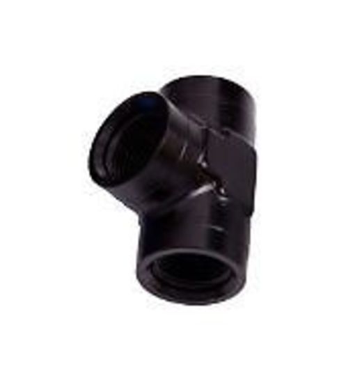 Aeroflow AF917-12BLK Female Pipe Tee 3/4" NPT Black Female 3/4" NPT