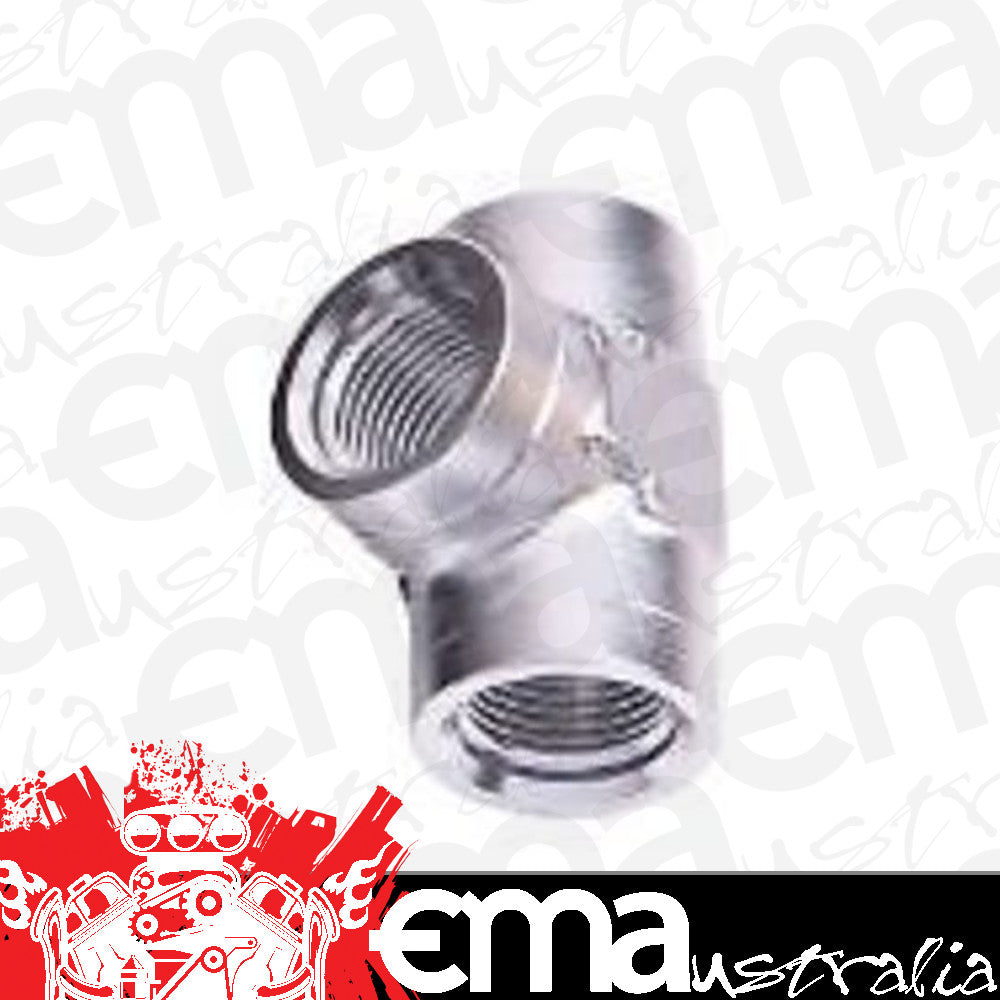 Aeroflow AF917-12S Female Pipe Tee 3/4" NPT Silver Female 3/4" NPT