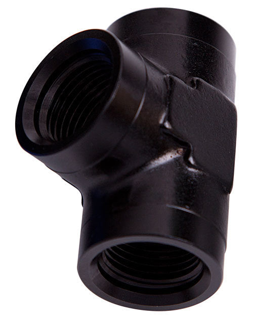 Aeroflow AF917-16BLK Female Pipe Tee 1" NPT Black Female 1" NPT