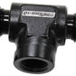 Aeroflow AF918-03-02BLK -3AN Male Tee with 1/8 On Sideblack Female 1/8" NPT On Side