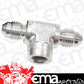 Aeroflow AF918-03-02S -3AN Male Tee with 1/8 On Sidesilver Female 1/8" NPT On Side