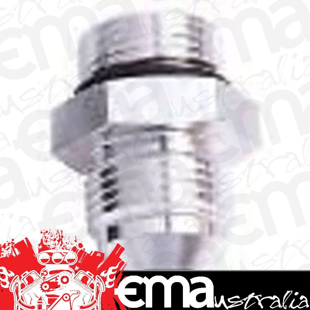 Aeroflow AF920-04-08S -8 ORB to -4AN Straight Silver Male to Male