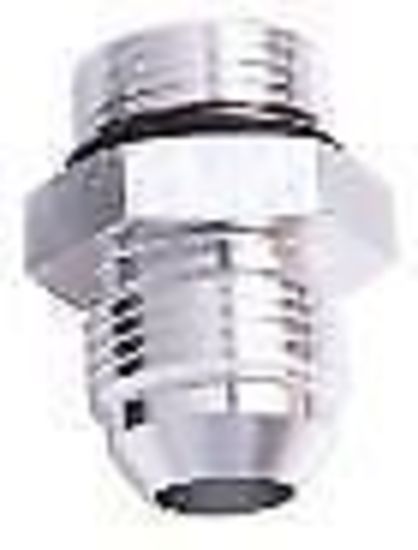 Aeroflow AF920-04-10S -10 ORB to -4AN Straight Silver Male to Male