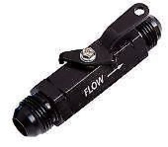 Aeroflow AF1000-10BLK Shut Off Valve -10AN Black