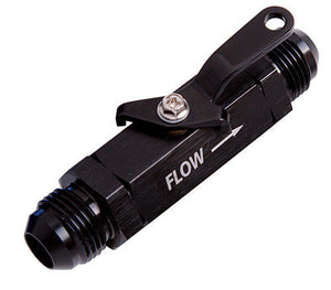 Aeroflow AF1000-12BLK Shut Off Valve -12AN Black