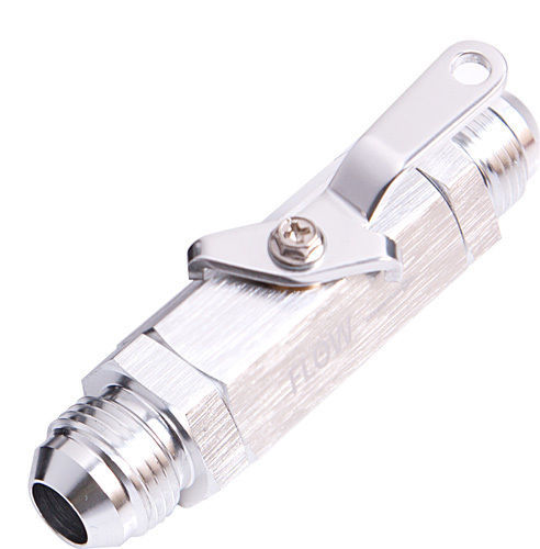 Aeroflow AF1000-12S Shut Off Valve -12AN Silver