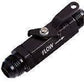 Aeroflow AF1000-16BLK Shut Off Valve -16AN Black Billet Body with -16ORB Port S