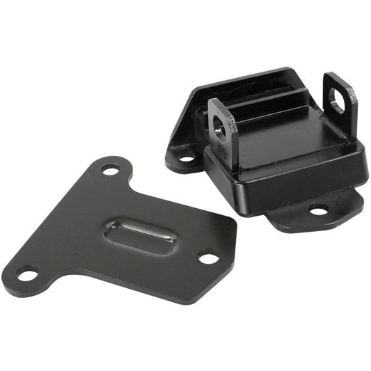 Aeroflow Performance Products AF1200-1000 Chev Locking Engine Mount Suit Small Block and Big Block standard replacement, Black Urethane, Sold Single