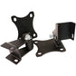 Aeroflow AF1201-1004 Holden VL (RB30 K-Frame) To GM LS Engine Mount Suit Conversion Cars, Black Urethane, Sold as a Pair