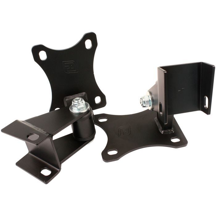 Aeroflow AF1201-1004 Holden VL (RB30 K-Frame) To GM LS Engine Mount Suit Conversion Cars, Black Urethane, Sold as a Pair