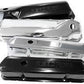 Aeroflow AF1821-5000 Chev 283-350 SBC Valve Cover Tall Chrome with Aeroflow Logo