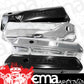 Aeroflow AF1821-5000 Chev 283-350 SBC Valve Cover Tall Chrome with Aeroflow Logo