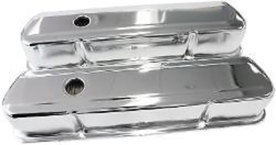 Aeroflow AF1821-5054 Holden 253-308 Valve Cover Chrome without Logo