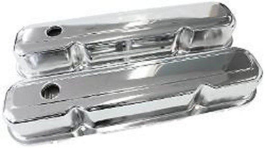 Aeroflow AF1821-5056 Chrysler S/B Valve Cover Baffled Chrome without Logo