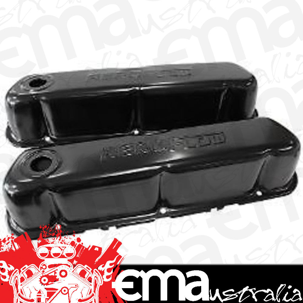 Aeroflow AF1822-5002 Ford 289-351W SBF Valve Cover Black with Aeroflow Logo