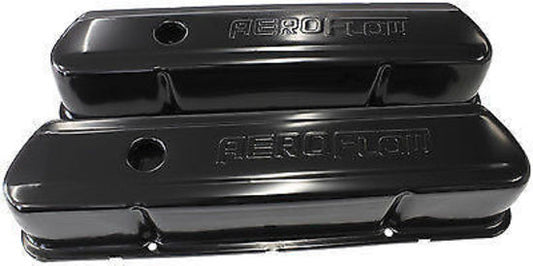 Aeroflow AF1822-5004 Holden 253-308 Valve Cover Black with Aeroflow Logo