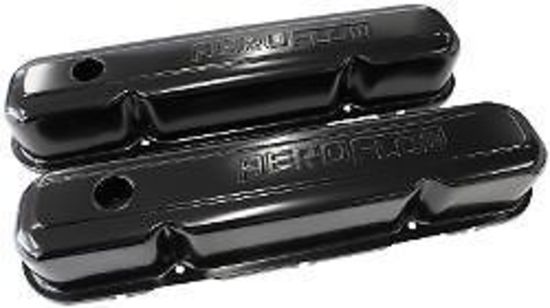 Aeroflow AF1822-5006 Chrysler S/B Valve Cover Black with Aeroflow Logo