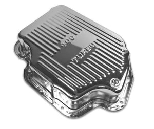 Aeroflow AF1825-3001 Th400 Deep Transmission Pan Chrome W/ Drain Plug 3" Deep