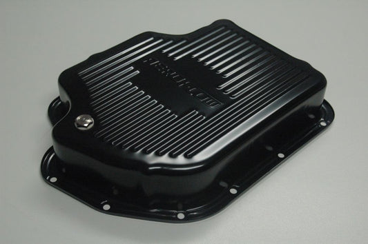 Aeroflow AF1826-3001 Th400 Deep Transmission Pan Black W/ Drain Plug 3" Deep