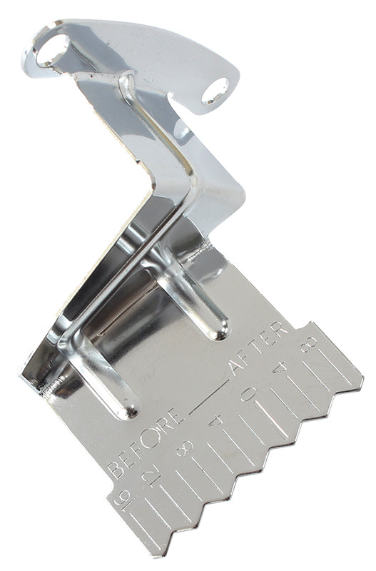 Aeroflow Performance Products AF1827-2001 Sb Chev Timing Pointer Tab Chrome 6" 7" & 8" Balancer SBC Aeroflow 1827-2001
