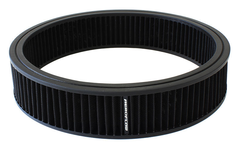Aeroflow AF2041-3527 Round Air Filter 9" x 2" Washable Cotton Element
