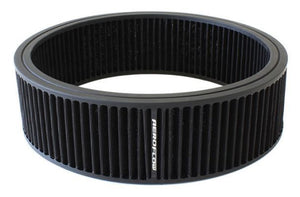 Aeroflow AF2041-3640 Round Air Filter 9" x 4" Washable Cotton Element