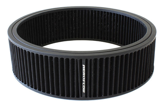 Aeroflow AF2041-3750 Round Air Filter 14" x 4" Washable Cotton Element