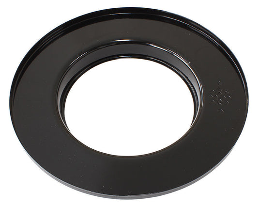 Single 2-3-4barrel, 5-1/8 in. neck 9" Air Cleaner Base Only 5-1/8Flat Base Black Aeroflow Performance Products AF2251-0900