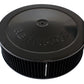 Aeroflow AF2251-1235 14" x 4" Air Cleaner Assembly 7-5/16" Flatbase Black Cotton