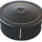Aeroflow AF2251-1364 9" x 4" Air Cleaner Assembly 7-5/16" Neck Black Lid Cotton