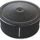 Aeroflow AF2251-1364 9" x 4" Air Cleaner Assembly 7-5/16" Neck Black Lid Cotton