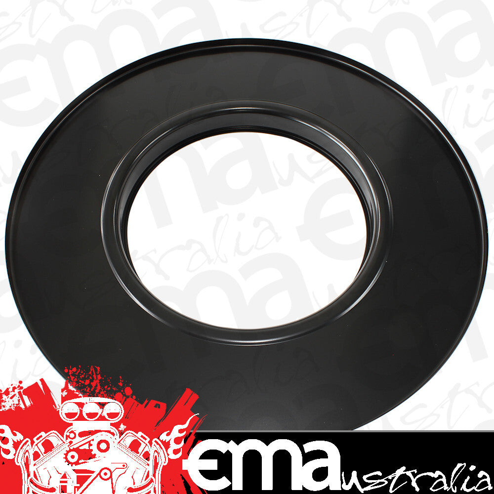 Aeroflow AF2251-1455 14" Air Cleaner Base Only Flat Base Black 7-5/16"