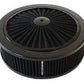 Aeroflow AF2251-3150 9" x 2-3/4" Full Flow Assembl5-1/8" Neck Black Cotton