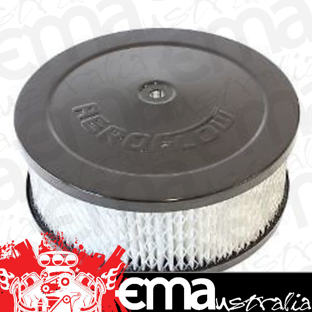 Aeroflow AF2256-1331 6-3/8 x 2-1/2 Air Clean Assembly 5-1/8" Neck Black Paper