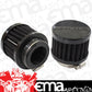 Aeroflow AF2271-1370 1" Universal Clamp On Filter 2" O.D 1-1/2" H Black Top