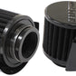 Aeroflow AF2271-1514 1-1/2" Breath Filter W/ Shield3" O.D 2-1/2" H Black Top
