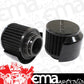 Aeroflow AF2271-1514 1-1/2" Breath Filter W/ Shield3" O.D 2-1/2" H Black Top