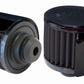 Aeroflow AF2271-1516 1-1/4" Push In Breath W/Shield3" O.D 2-1/2" H Black Top