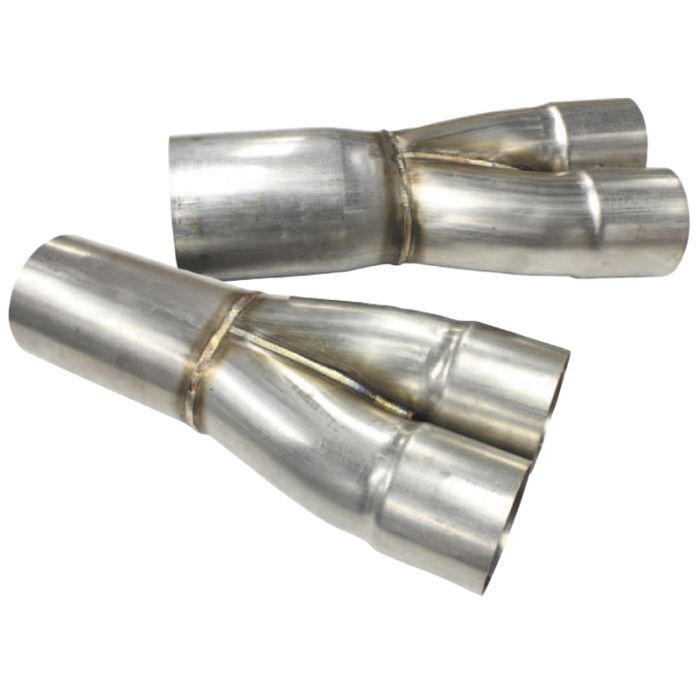 Aeroflow AF2300-350 Stainless Steel 2 into 1 Merge Collectors 3" Primary Into 3-1/2" Collector Outlet