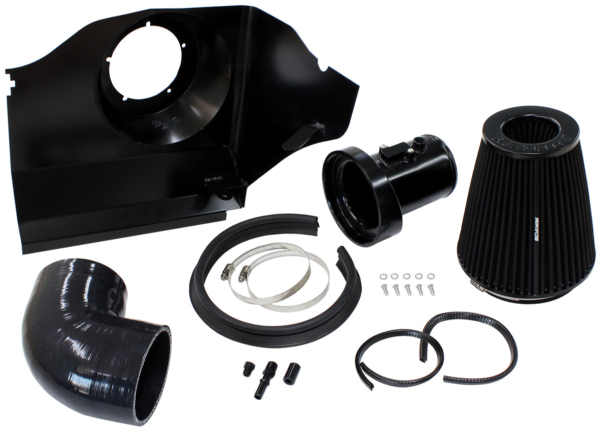 Aeroflow AF2341-1001 Hsv LSA Intake Kit with Shieldsuits Gen F / F2 Gts Black Kit