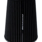 Aeroflow AF2711-1015 4" Clamp-On Round Filter 5.9 O.D 7.3 High Black Cotton