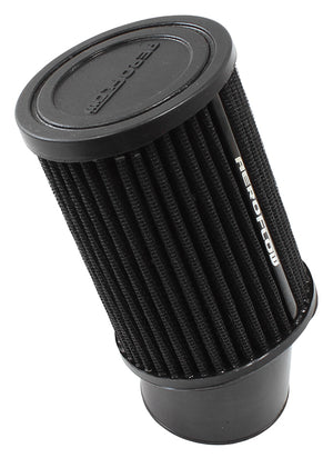 Aeroflow AF2711-1760 2-7/16 Clamp-On Tapered Filter3.75 O.D 5" High Black Cott